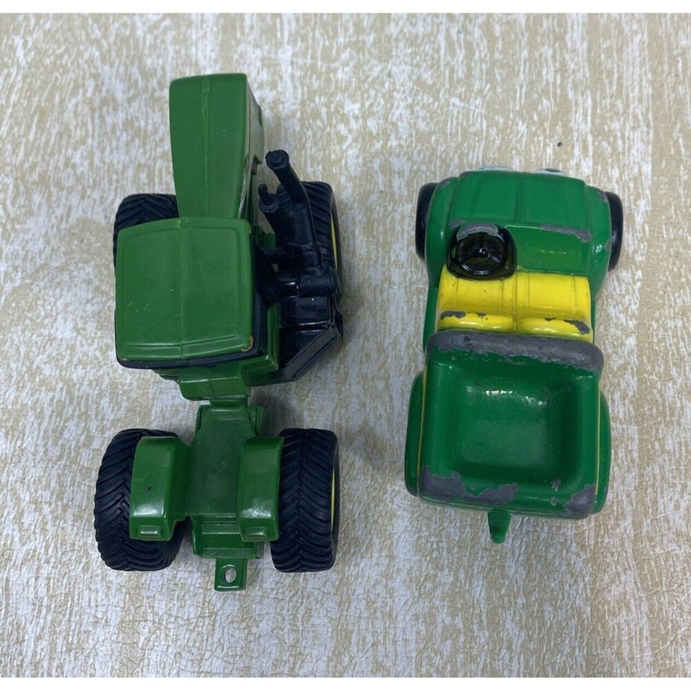Ertl John Deere Toy Tractor F0520YL01 and Toy Gator 287 4 SS01